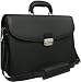 APC Functional Leather Executive Briefcase - Black
