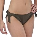 Mossimo&reg; Black Women's Floral Side Tie Bikini Bottom - Oliver Green/Pink
