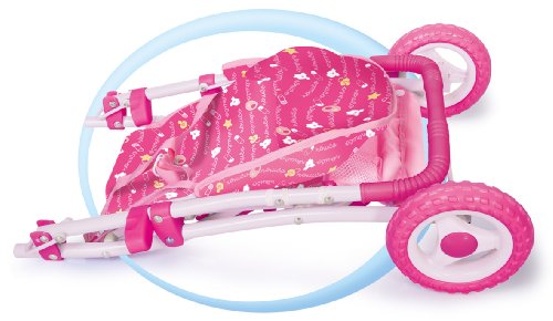 Imagen 3 de Famosa Nenuco Stroller con capota - Sillita de paseo para muñecos Nenuco con capota y bandeja inferior