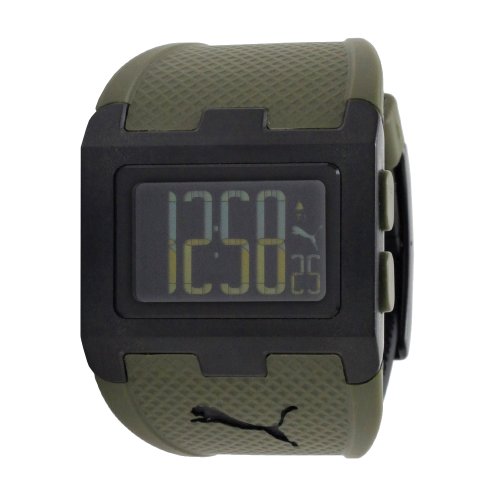 Puma Time Herrenuhr FLUX-L BLACK GREEN A.PU910351002