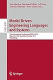 Model driven engineering languages and systems : 16th international conference, MODELS 2013, Miami, FL, USA, September 29-October 4, 2013, proceedings