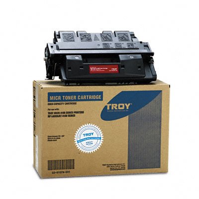 TROY 281078001 Micr laser cartridge for hp laserjet 4100 series, black