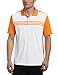 adidas Golf Men's Climacool 3-Stripes Color Block Polo Shirt