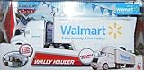 2012 Edition Disney Cars Wally Walmart Wal-Mart Hauler Truck 1:55 Scale Mattel Race O Rama Edition Mattel