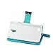 IZENGATE Samsung Galaxy S4 Active I9295 Executive Premium PU Leather Wallet Flip Case Cover Folio Stand (Turquoise Blue)