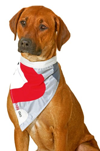 HALSTUCH doggidas, ROSA/BRAUN GR.M