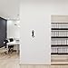 The Vinyl Guru - Basketball Wall Decal - Throw to Basket Vinyl Art for Home Decor - Removable Giant Sticker - Sport Player Silhouette for Boys and Girls - Safe Outline Figure for Themed Room Design