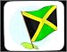 Mouse Pad with country, Jamaica, international