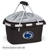 Penn State Nittany Lions Portable Recreational Metro Seat Recliner - Black w/Digital Print