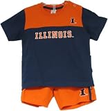 Infant University of Illinois Fighting Illini 'Slider' S/S Tee w/ Shorts