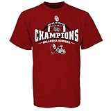 Oklahoma Sooners Crimson 2008 Big 12 Conference Football Champions Locker Room T-shirt