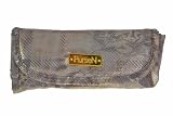 PurseN Metallic Gold/Brown Sunglass Case