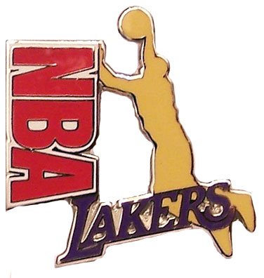 Los Angeles Lakers NBA Dunk Pin