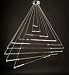 DNA-II Contemporary Pendant Light - 57 inch long