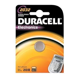 Duracell Coin Cell 3V Lithium battery Pack of 1 DL2032