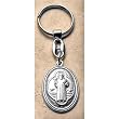 Saint Benedict Key Chains -3.25" Height - Made in Italy