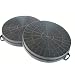 (2 Pack) First4Spares Replacement Charcoal Filters For MOFFAT Cooker Hoods, Size : 210mm Diameter - 30mm Deep - FITS MODELS - MCH665, MCH665X