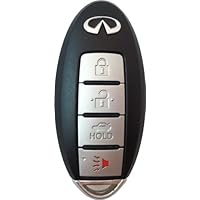 2007-2008 Infiniti G35 Smart Key Keyless Entry Remote w/ WWR Program Guide
