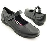Hush Puppies Pep Rally Black Mary Janes Womens 3.5 UK
