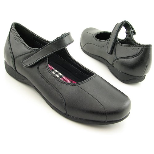 Hush Puppies Pep Rally Black Mary Janes Womens 3.5 UK