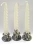 3 Animal Candle Holders w/Candles (Boxed)