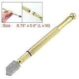 Antislip Handle Steel Blade Oil Feed Glass Cutting Cutter