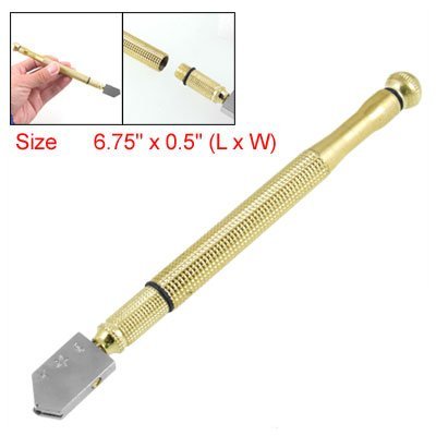 Antislip Handle Steel Blade Oil Feed Glass Cutting Cutter