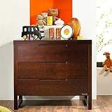 from Izziwotnot Izziwotnot Silhouette Chest Of Drawers, Dark Wood