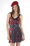 SMASH WEAR - Robe tunique fluide boule ballon boho rose PATRITA - Femme