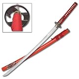 Bushido Red Samurai Katana Sword