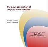 The new generation of corporate universities co-creating sustainable enterprise and business development solutions