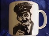 Review BURSTING MEMORABILIA  / ON THE BUSES Blakey CERAMIC MUG