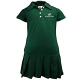 Michigan State Spartans Green Toddler Pique Dress