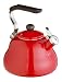 Kitchen Craft Le'Xpress Coloured Whistling Kettle 2.0 Litres - 'Chilli Red'