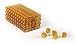 16mm Clear Translucent Yellow Gaming Dice with Rounded Corners - Set of 200