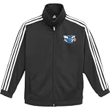 Adidas New Orleans Hornets Youth (Sizes 8-20) 3-Stripe Track Jacket Large
