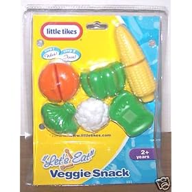 Little Tikes Veggie Snack Play food