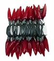 35 Red HOT CHILI chilli PEPPER HOLIDAY Party LIGHTS NEW