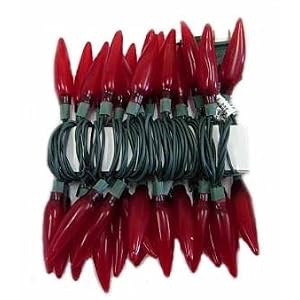 35 Red HOT CHILI chilli PEPPER HOLIDAY Party LIGHTS NEW by Party Lights