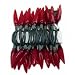35 Red HOT CHILI chilli PEPPER HOLIDAY Party LIGHTS NEW