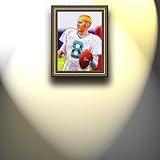 IMAGE OF Completely Handpainted American Football Sport Painting, Custom Order FL8286, Oil on Canvas, with Option to Paint Jerry, Brett & Co. from Any Other Favorite Photograph or Picture, Unframed, Size 26'' x 35