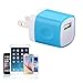 Wall Charger, Ailkin [5-Pack] 5V/1AMP 1-Port USB Home Travel Wall Charger Plug Power Adapter For iPhone 6s/6s plus 6/6 plus 5S 5 4S, Samsung S6 S5 S4 S3, HTC, LG, Motorola And More (Colorful)