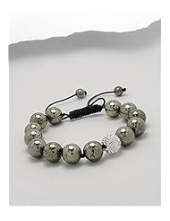 Polyester Pyrite Bracelet