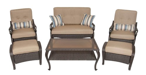 Buy Lake Como 6 Piece Deep Seating Set By La Z Boy Outdoor Furniture Set Sale