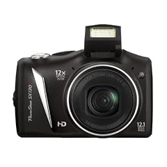 Canon PowerShot SX 130 IS Digitalkamera (12 Megapixel, 12-fach opt. Zoom, 7,5 cm (2,95 Zoll) Display, bildstabilisiert ) schwarz