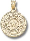 Baylor Bears Solid 10K Gold Seal Pendant