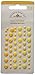 Doodlebug MONOS-4008 Sprinkles Glossy Enamel Adhesive, Bumblebee Dots, 54-Pack