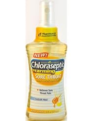 Chloraseptic Warming Sore Throat Spray, 6 Fluid Ounce