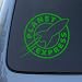 PLANET EXPRESS - Futurama - Vinyl Decal Sticker #A1458 | Vinyl Color: Green