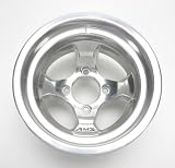 AMS Polished Cast Aluminum Rear Wheel - 12x7, 4/110, 2+5* , Material: Aluminum, Finish: Polished 0021270A-POL